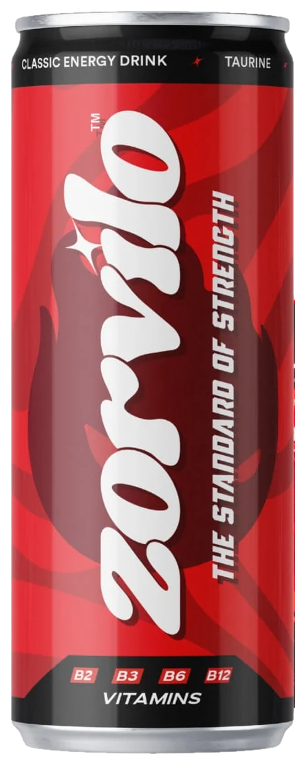Zorvilo classic energy drink 250 ml can